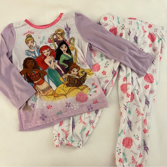 Disney Pajamas Disney Princess 2 Piece Pajama Set Poshmark